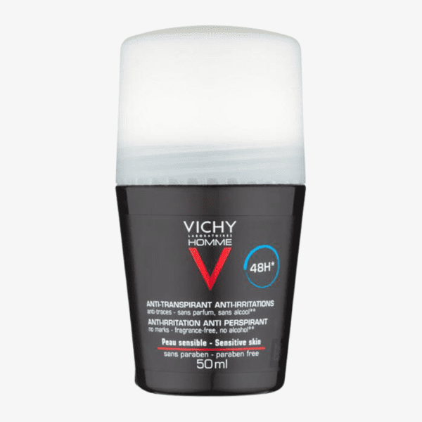 Vichy Roll-On Homme Anti-Perspirant Anti-Irritation 48HR 50ml