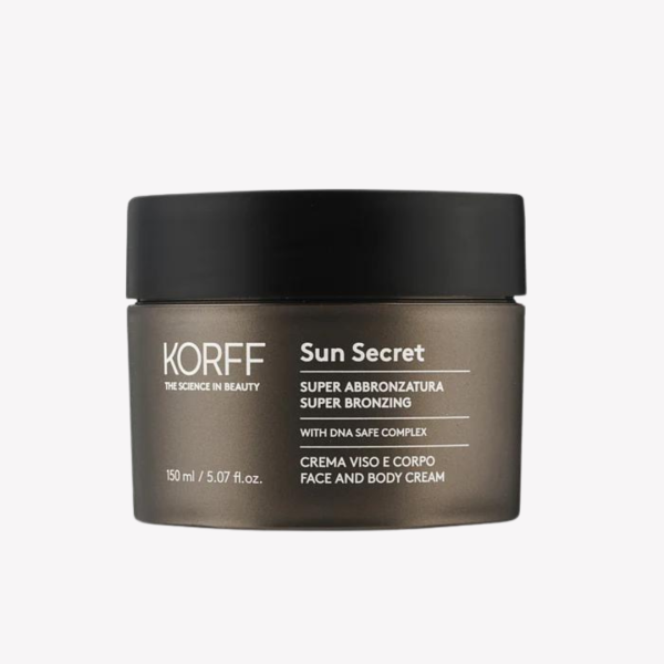 KORFF SUN SECRET SUPER BRONZING SUN CREAM TAN ENHANCER