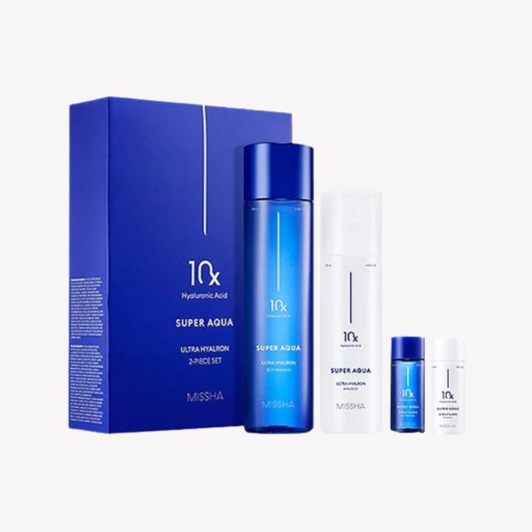 Missha Super Aqua Ultra Hyaluron 2 Piece Set