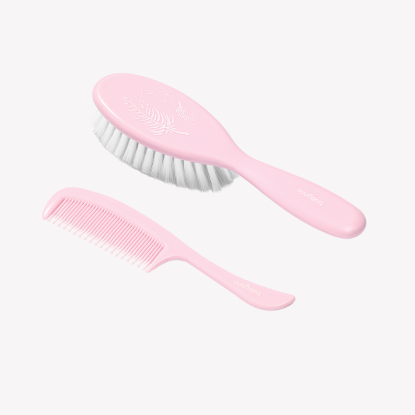 Babyono SET Kreher + Furce per floket me qime SUPER SOFT 0.1MM  TE BARDHE 569/03