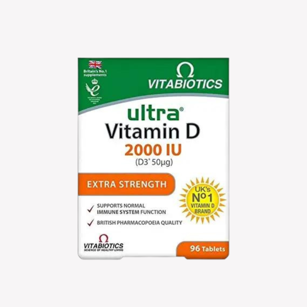 VITABIOTICS ULTRA VITAMIN D3 2000IU *96TAB
