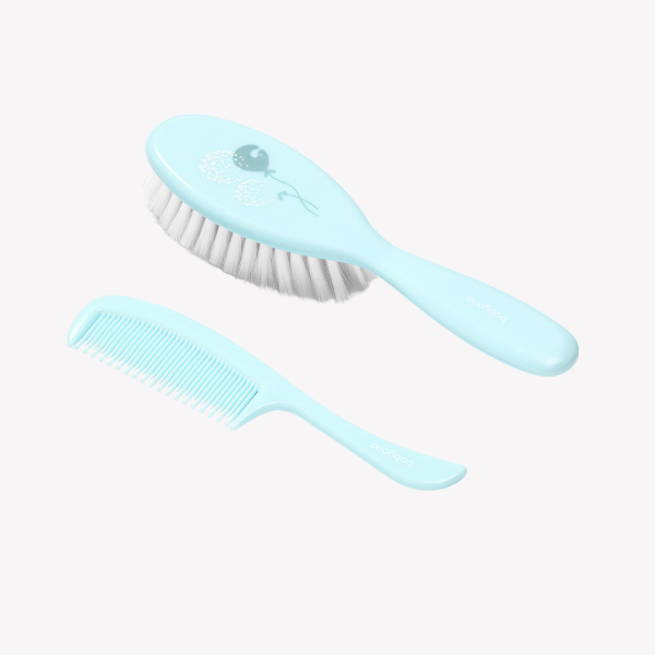 Babyono SET Kreher + Furce per floket me qime SUPER SOFT 0.1MM  TE BARDHE 569/04