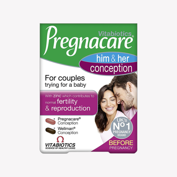 VITABIOTICS PREGNACARE HIS&HER CONCEPTION *60TAB