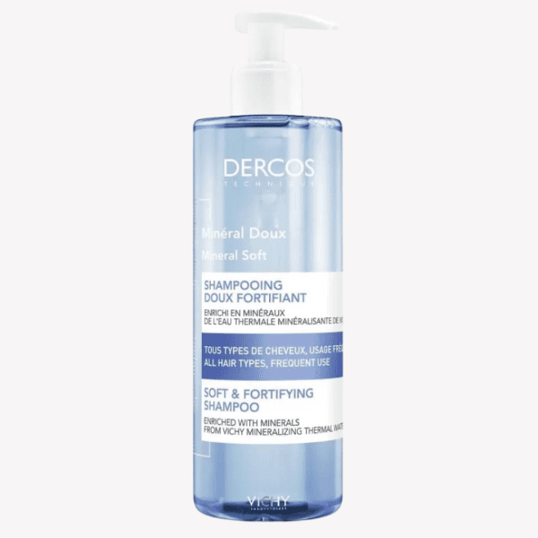 Vichy Dercos Mineral Soft Shampoo and Fortifying 400ml