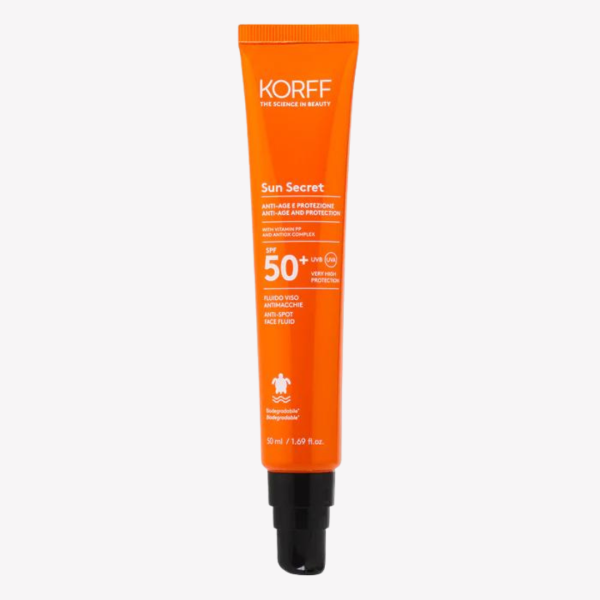 KORFF SUN SECRET FACE FLUID SPF50+