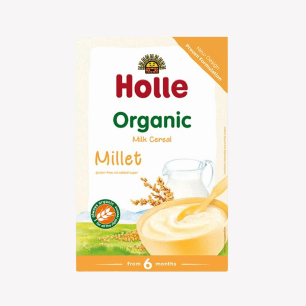 Holle ORGANIC MILK CEREAL WITH MILLET