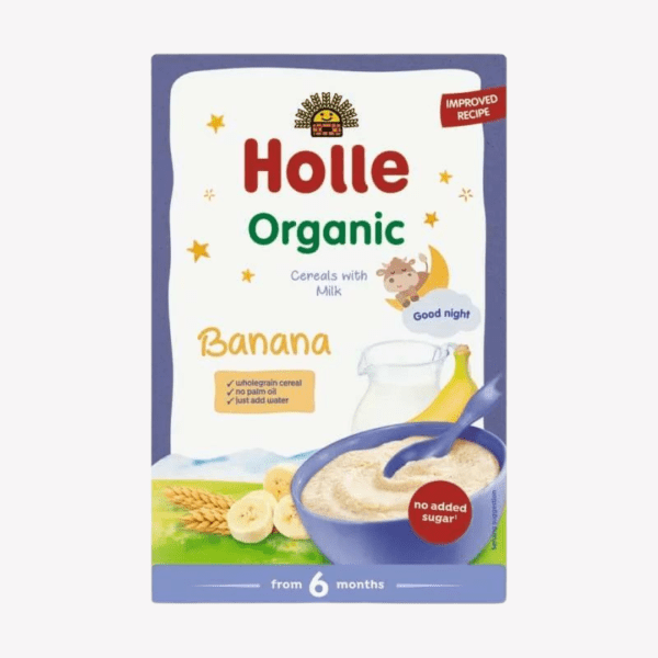 Holle ORGANIC MILK CEREAL WITH BANANAS