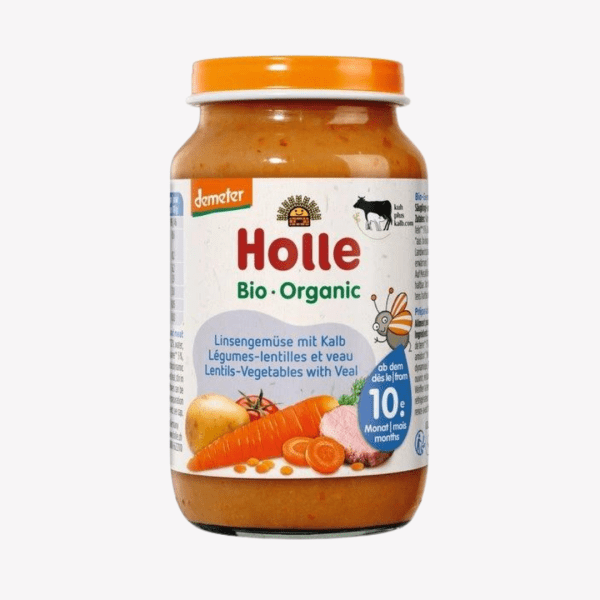 Holle – LENTILS -VEGETABLES WITH VEAL