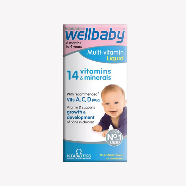 VITABIOTICS WELLBABY LIQUID 4MONTH-4YEAR *150ML