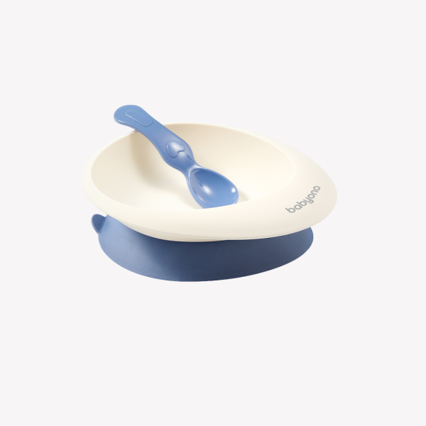 Babyono   Suction bowl with spoon +6m  1077/01