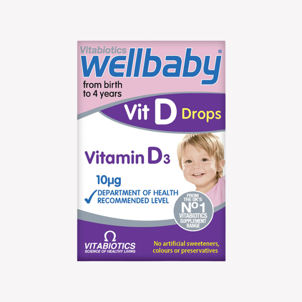 VITABIOTICS WELLBABY VIT D drops 400ui 30ml