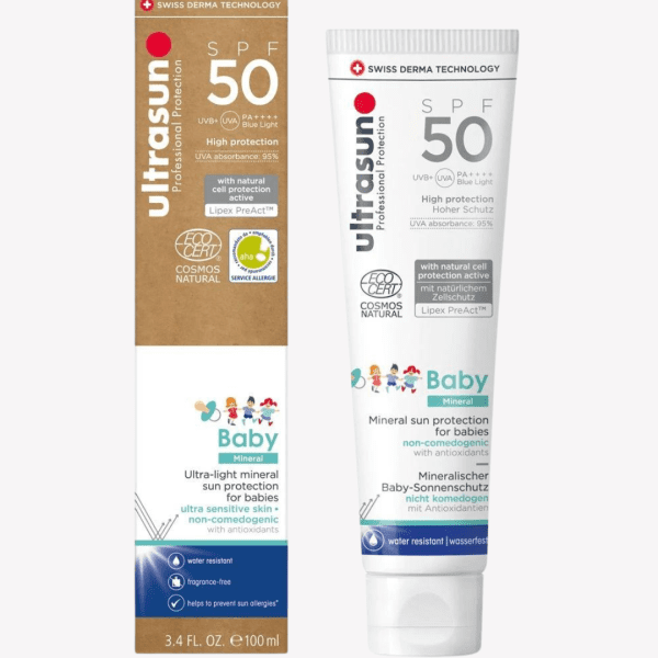 ULTRASUN –  BABY MINERAL SPF50+ 100ML ECO