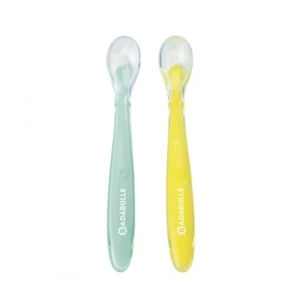BADABULLE Silicone spoon – set of x2
