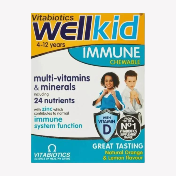 VITABIOTICS WELLKID IMMUNE CHEWABLE *30TAB