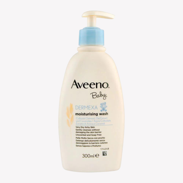 Aveeno baby dermexa moisturizing wash 300 ml