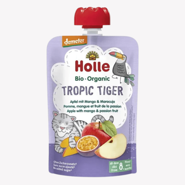 Holle – TROPIC TIGER – APPLE WITH MANGO AND PASSION FRUIT