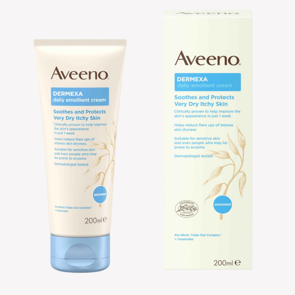 Aveeno dermexa daily emollient cream for atopic skin 200 ml