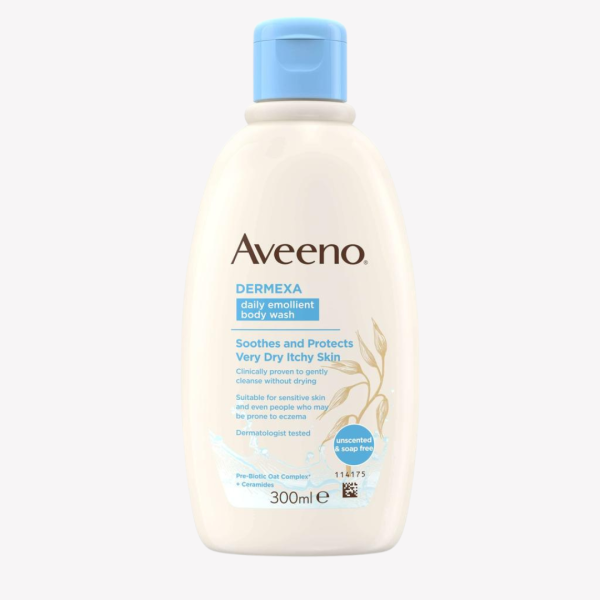 Aveeno dermexa daily emollient body wash 300 ml