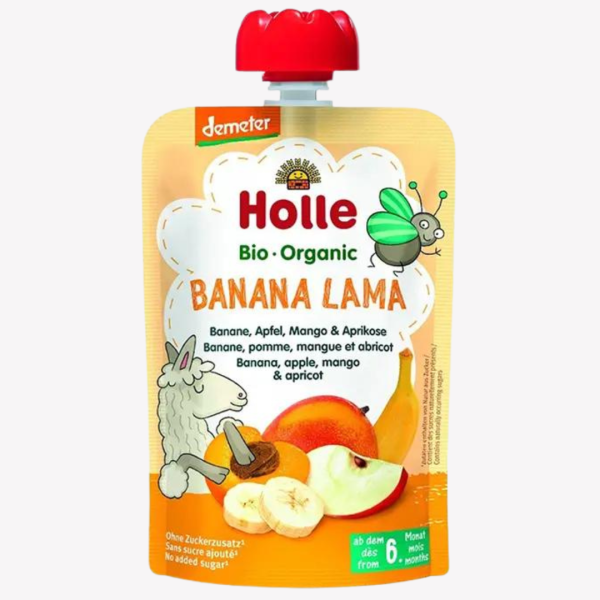 Holle – BANANA LAMA – BANANA, APPLE, MANGO AND APRICOT