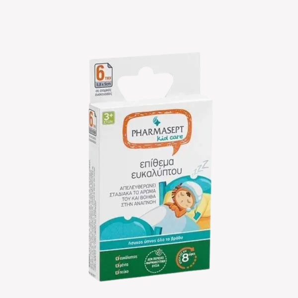 PHARMASEPT PATCH EUCALYPTUS KID CARE *6PC