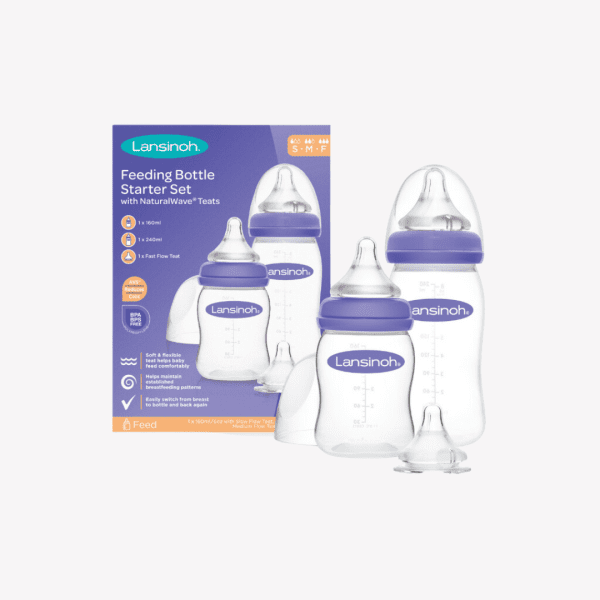 Lansinoh – Seti i biberonave plastik – Sarter Set
