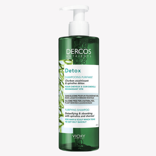 Vichy Dercos Nutrients Detox Purifying Shampooing For Oily Hair 250ml