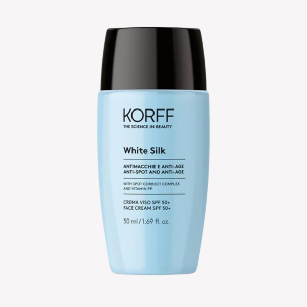 KORFF WHITE SILK FACE CREAM SPF50+