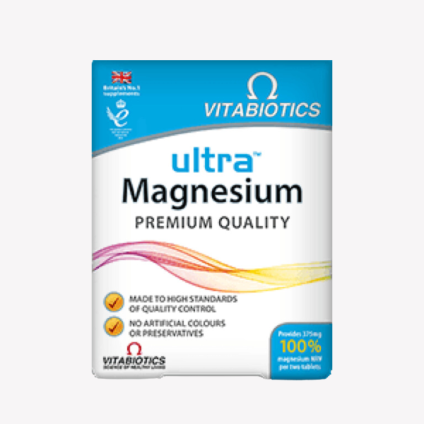 VITABIOTICS ULTRA MAGNESIUM 375MG *60TAB