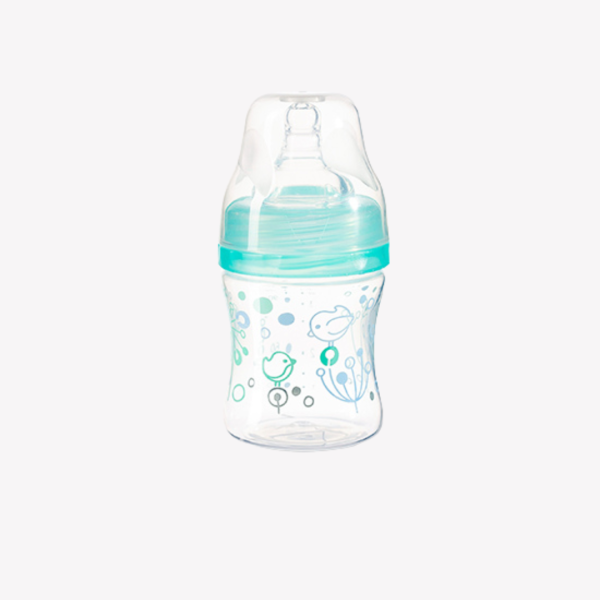 Babyono Anti-colic Shishe Plastike Gryke Gjere , 120 ml BLUE 402/01