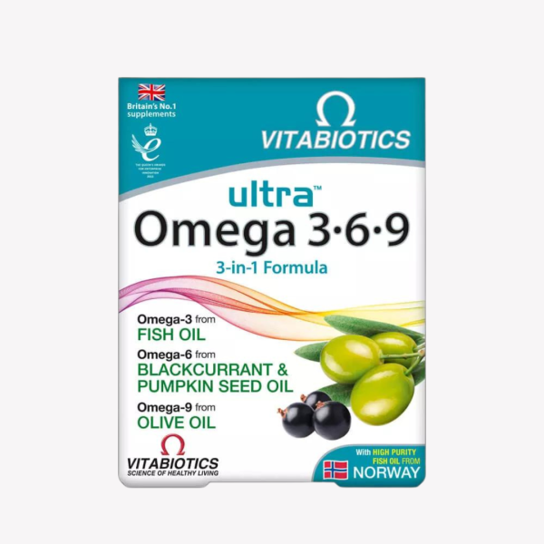 VITABIOTICS ULTRA OMEGA 3-6-9 *60CAP
