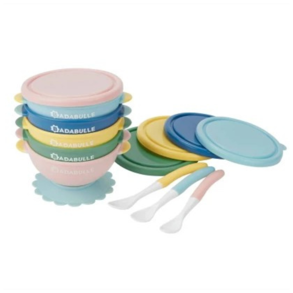 BADABULLE BUNDLE 5 BOWLS + 3 SPOONS