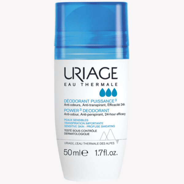 Uriage – Eau Thermale Power Roll On Deodorant / Puissance 50ml