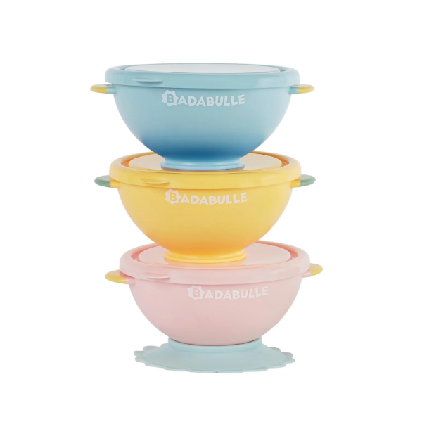 BADABULLE FUN COLOR BOWLS x 3pc