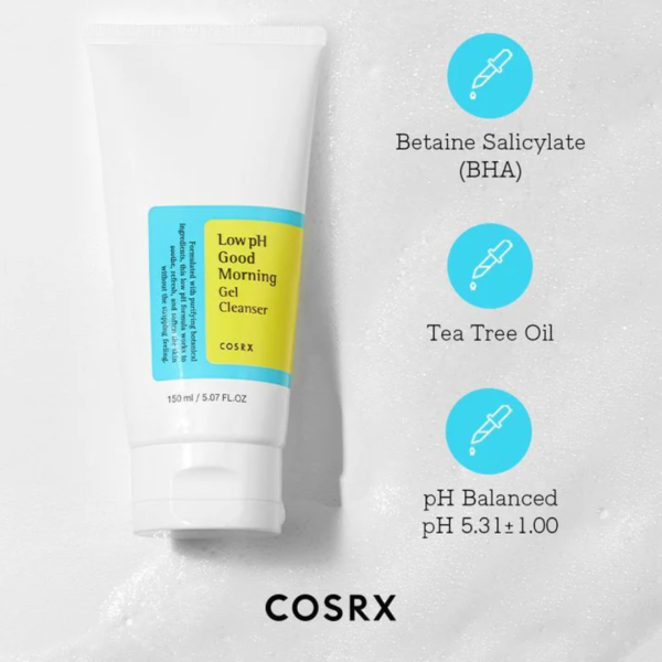 COSRX Low pH Good Morning Gel Cleanser