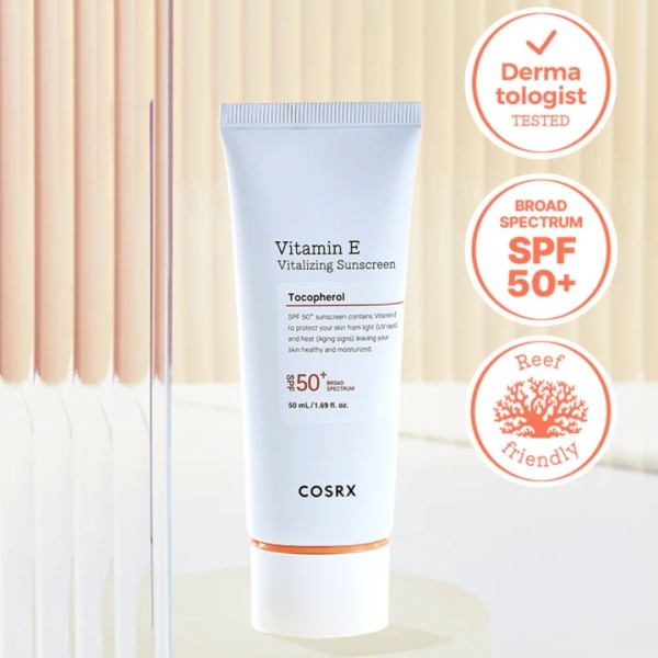 COSRX Vitamin E Vitalizing Sunscreen SPF 50+